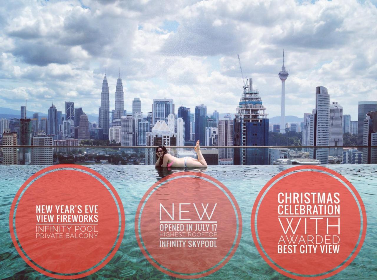 Hôtel Tuxedo Kl No.1 Rooftop Pool W Skyscraper Views à Kuala Lumpur Extérieur photo